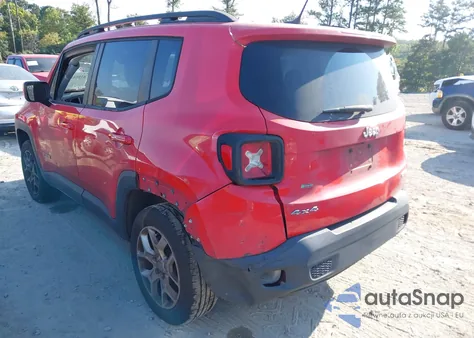 2016 Jeep Renegade Latitude z USA, uszkodzony, nr VIN ZACCJBBT3GPC87853